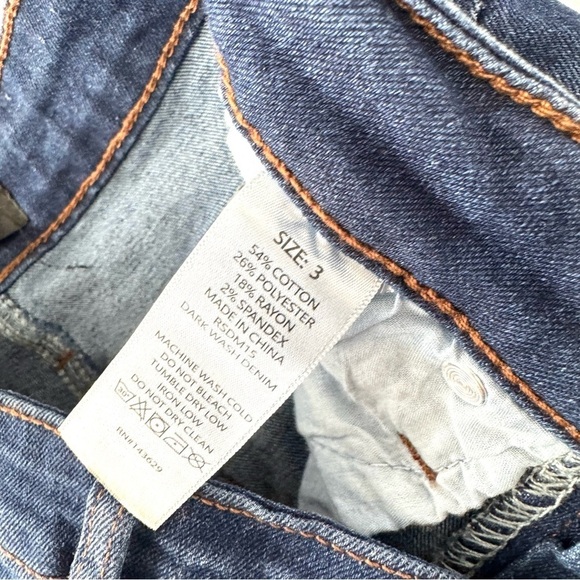 Rise Supply Co Jeans Women’s Sz 3 High Rise Skinny Jeans Dark Wash Blue Denim - Picture 8 of 13